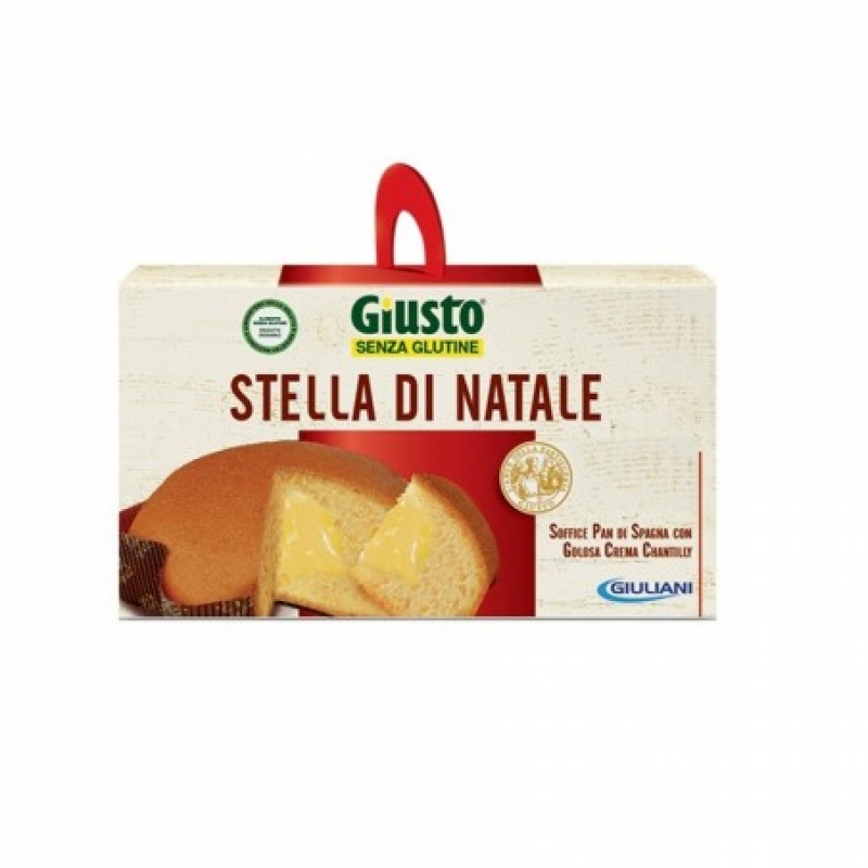 GIUSTO SENZA GLUTINE STELLA DI NATALE 115 G