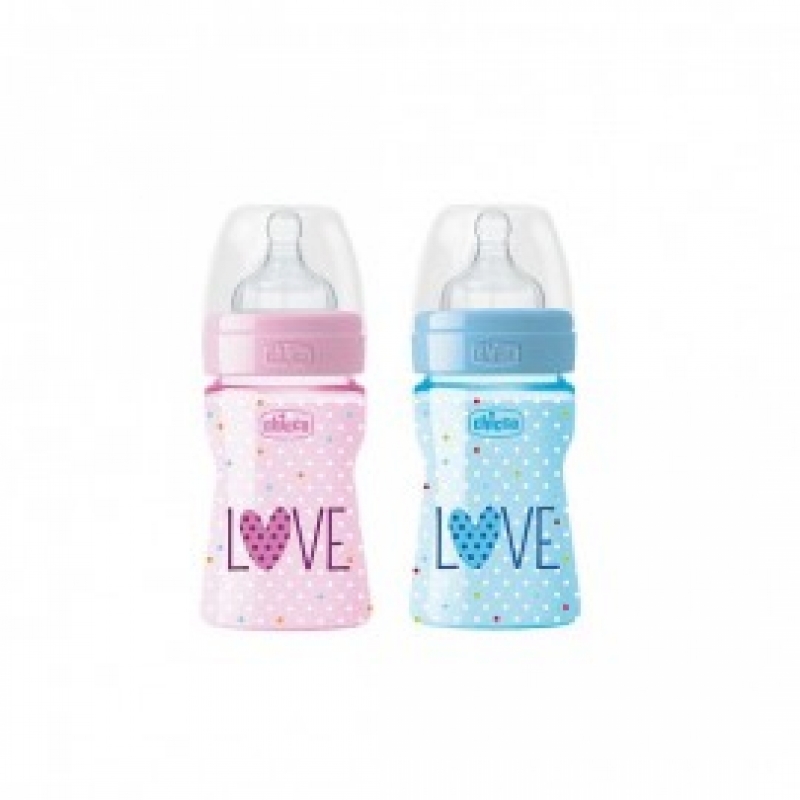 CHICCO BIBERON WB FANTASTIC LOVE SILICONE 250 ML