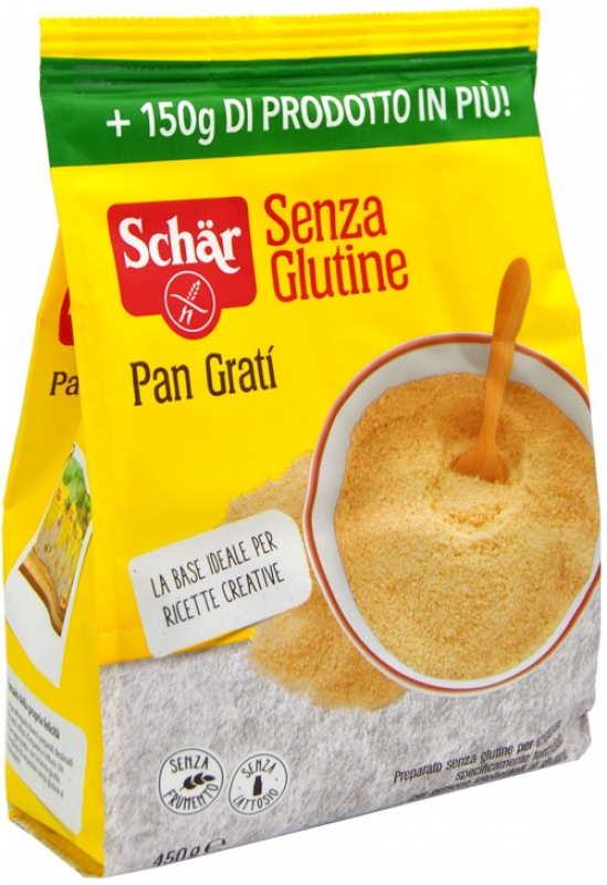 SCHAR PAN GRATI' SENZA LATTOSIO 450 G