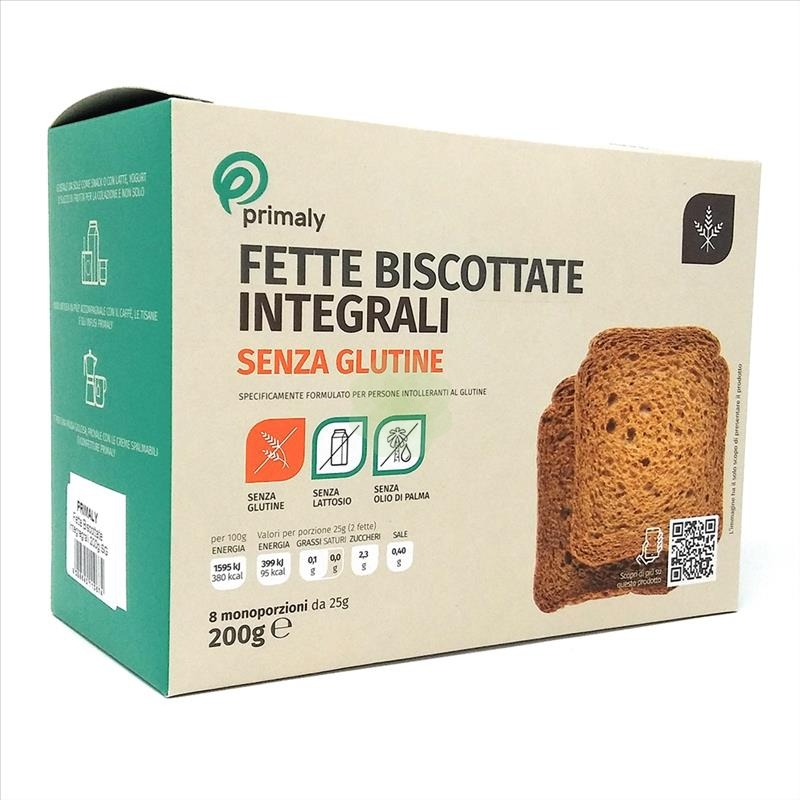 PRIMALY FETTE BISCOTTATE INTEGRALI 200 G