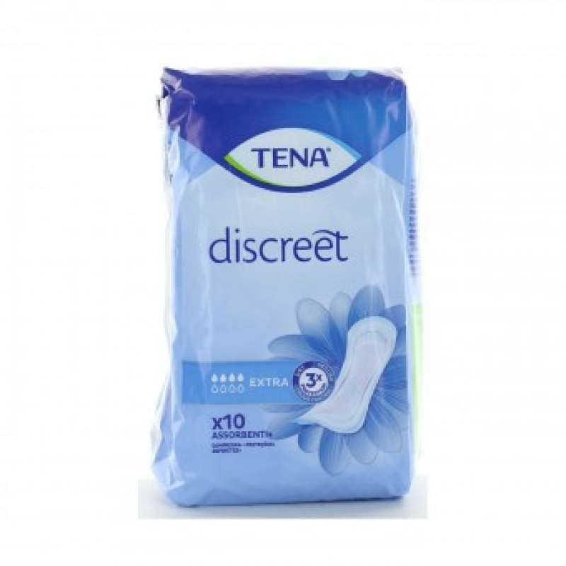 PANNOLONE SAGOMATO TENA DISCREET EXTRA 10 PEZZI