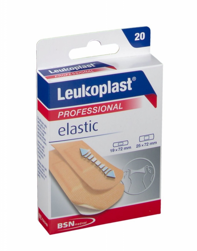 LEUKOPLAST ELASTIC 20 PEZZI ASSORTITI 2 MISURE