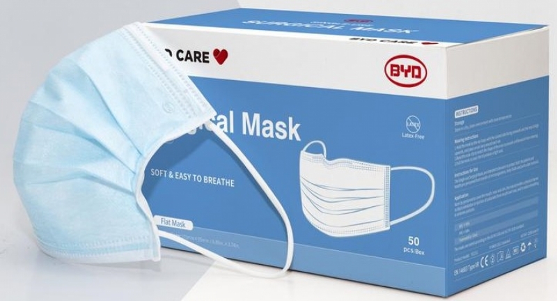 BYD CARE FACE MASK MASCHERINE 50 Pz