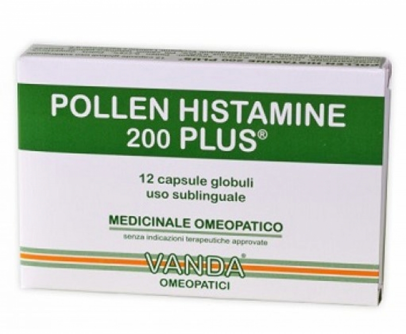 POLLEN HISTAMINE 200 PLUS 12 CAPSULE VANDA