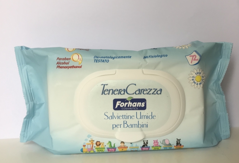 TENERA CAREZZA BY FORHANS SALVIETTINE 72 PEZZI