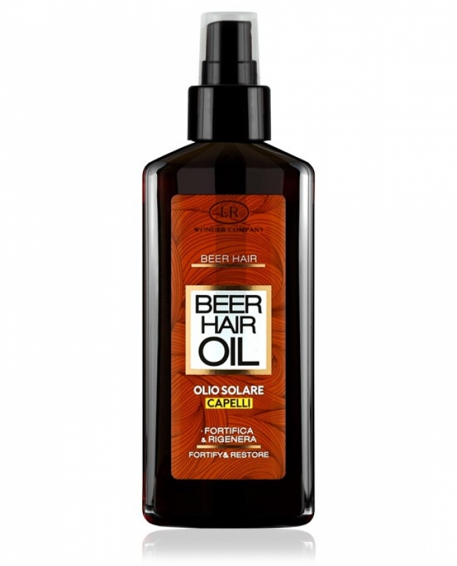 BEER HAIR OIL OLIO SOLARE PER CAPELLI FORTIFICANTE E RIGENERANTE 100 ML