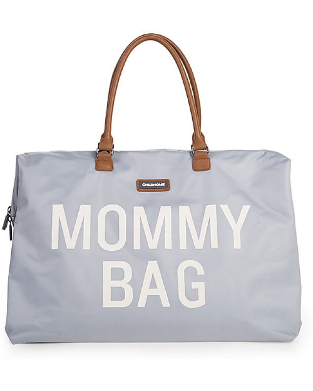 CHILDHOME MOMMY BAG BORSA FASCIATOIO GRIGIO