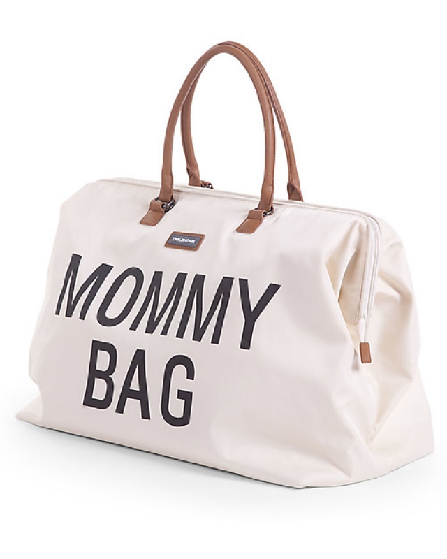 CHILDHOME MOMMY BAG BORSA FASCIATOIO AVORIO