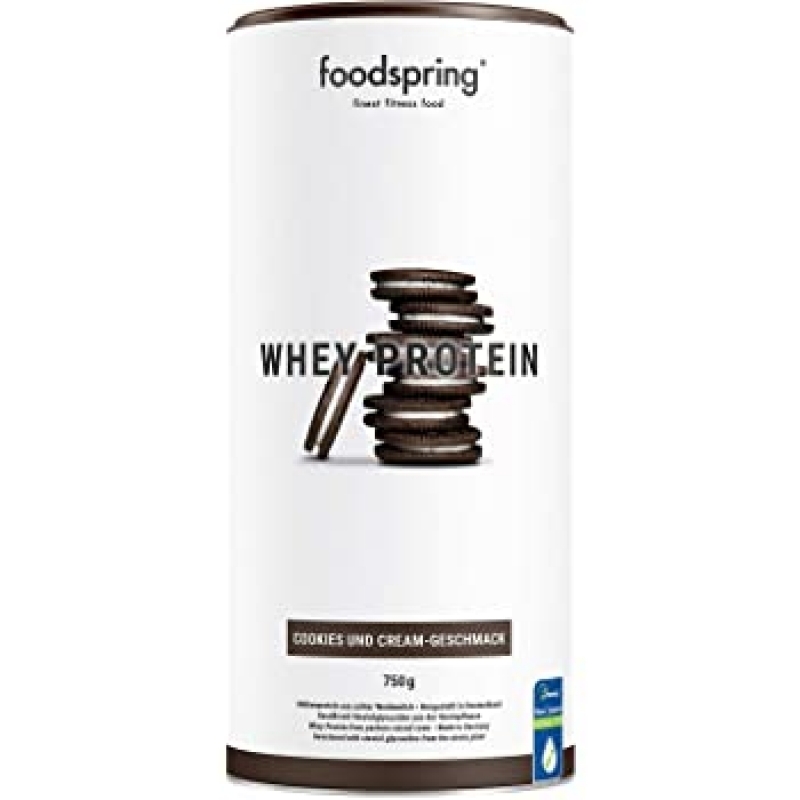 FOODSPRING WHEY PROTEIN BISCOTTI E CREMA 750 G